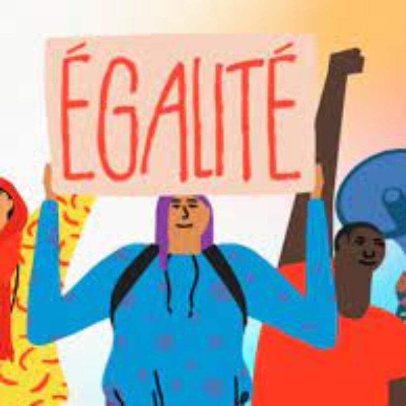 Collègiens-ennes et journée de la femme.