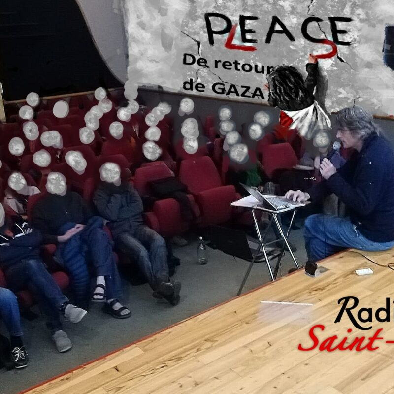 Conférence retour de Gaza     Hors les murs #1