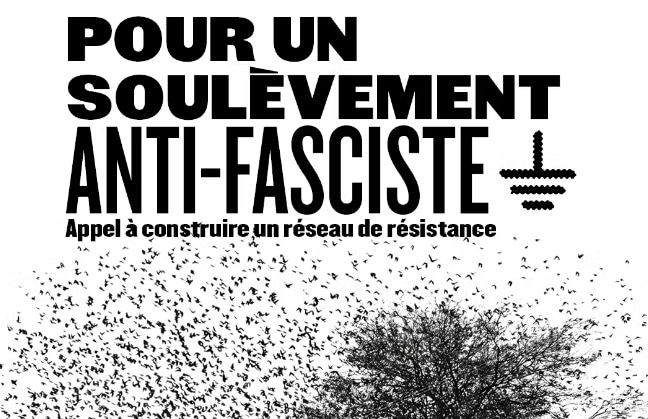 Info en plus …  » Pour un soulèvement antifasciste »