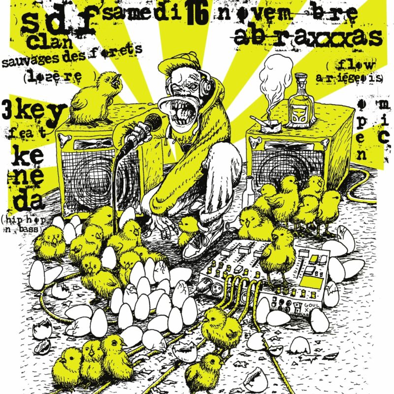 Extraits Live Abraxxxas au caveau 16/11/24 RSA .