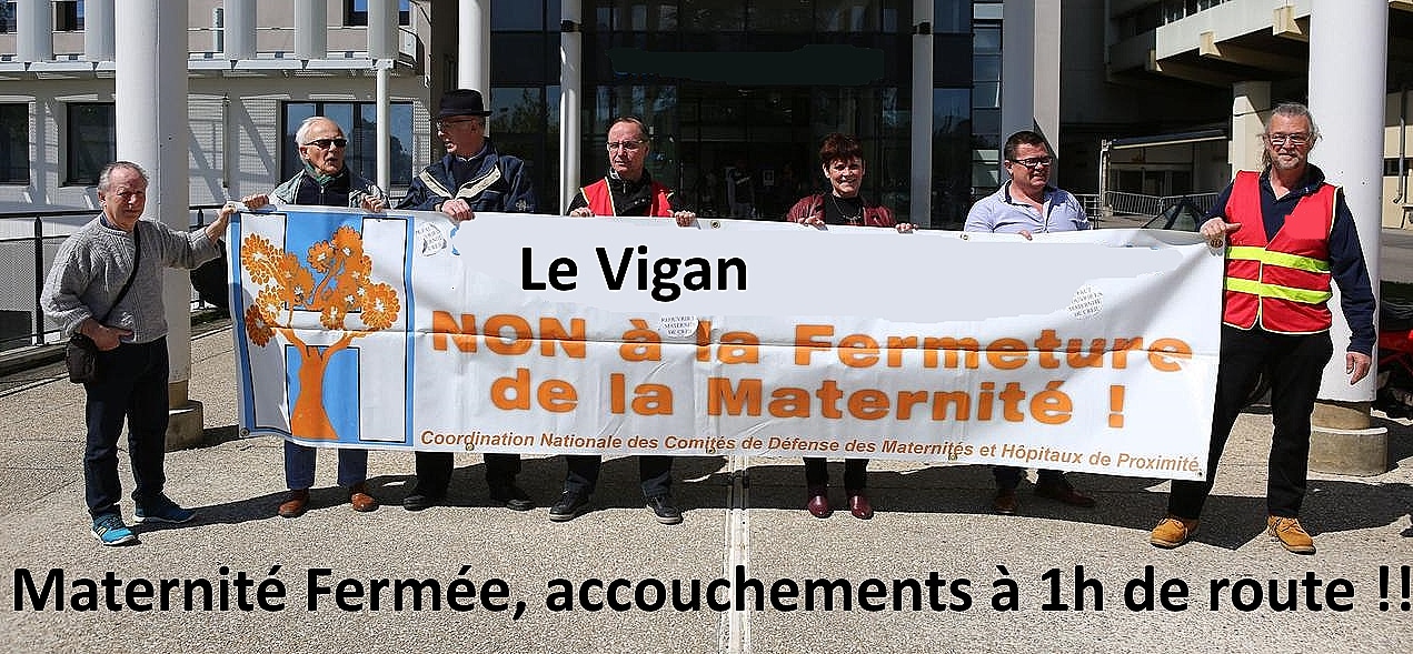 Au Vigan, la maternité a fermé. Il faut accoucher à une heure de route…. Témoignage