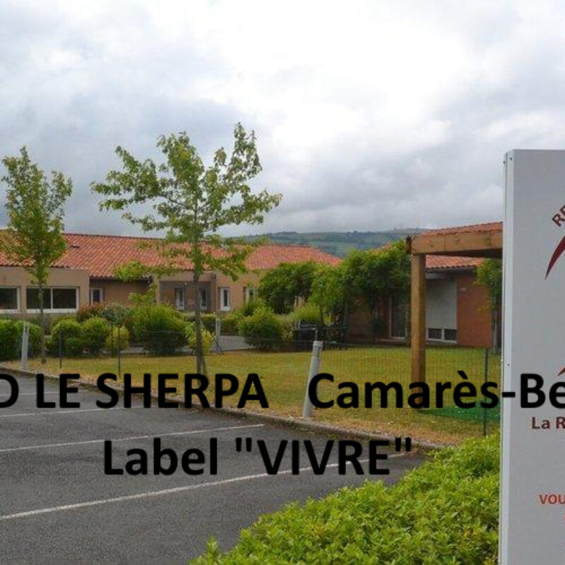 EHPAD LE SHERPA (Camarès-Belmont), obtention du label « VIVRE » !