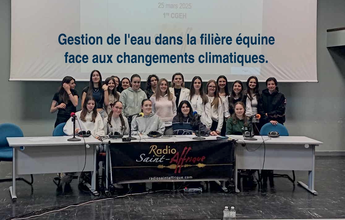 Radio 1ere CGEH « Gestion de l&rsquo;eau.. »