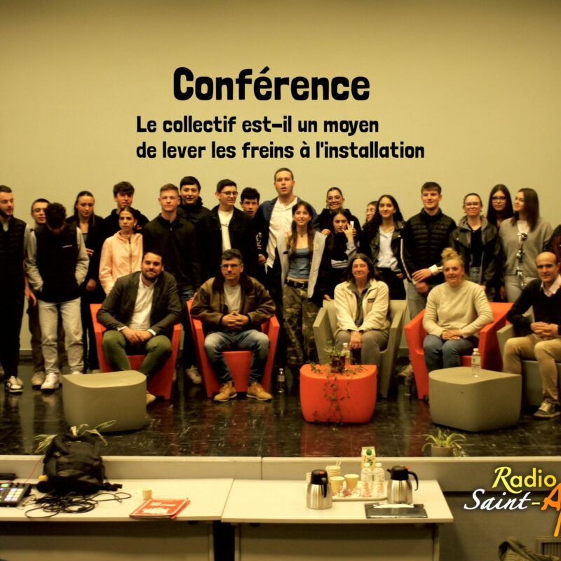 Conférence au Lycée agricole « La Cazotte ».