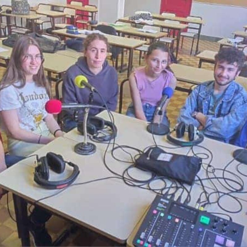 Festival  » St Gab d&rsquo;or 2025  » en préparation avec les élèves.