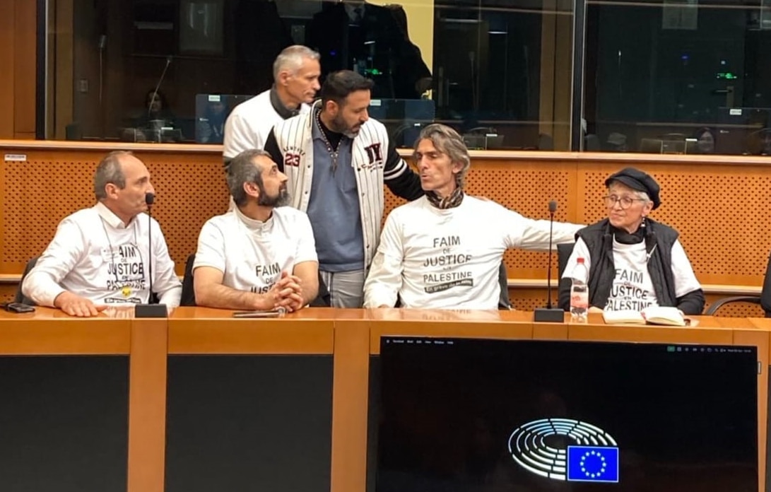 « FAIM DE JUSTICE POUR LA PALESTINE » – à l’heure du bilan de la phase 1, avec Amina, Thierry, Hervé et Pascal; la phase 2 s’annonce….