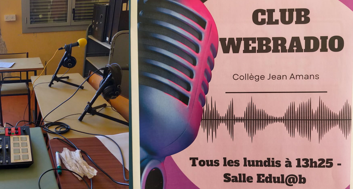 Radio Pont, la Web Radio du collège public Jean Amans de Pont de Salars ( Aveyron)