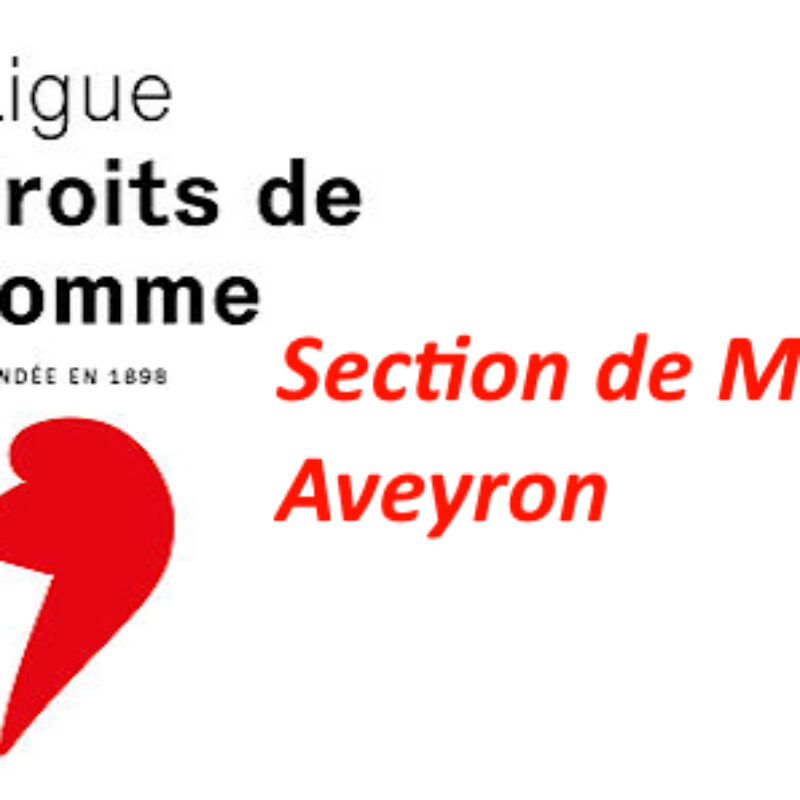 NE PAS OUBLIER GAZA ! Communiqué de la LDH section de Millau « Profonde inquiétude face à la violence actuelle au Proche Orient »