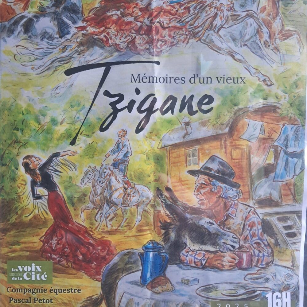 COMPAGNIE ÉQUESTRE PASCAL PETOT  » MÉMOIRES D&rsquo;UN VIEUX TZIGANE  » #LA COUVERTOIRADE