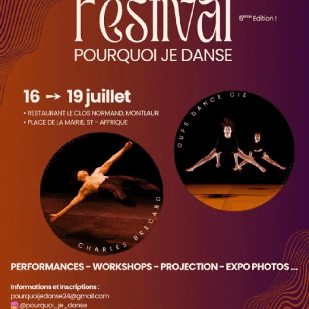 Festival pourquoi je danse 2025