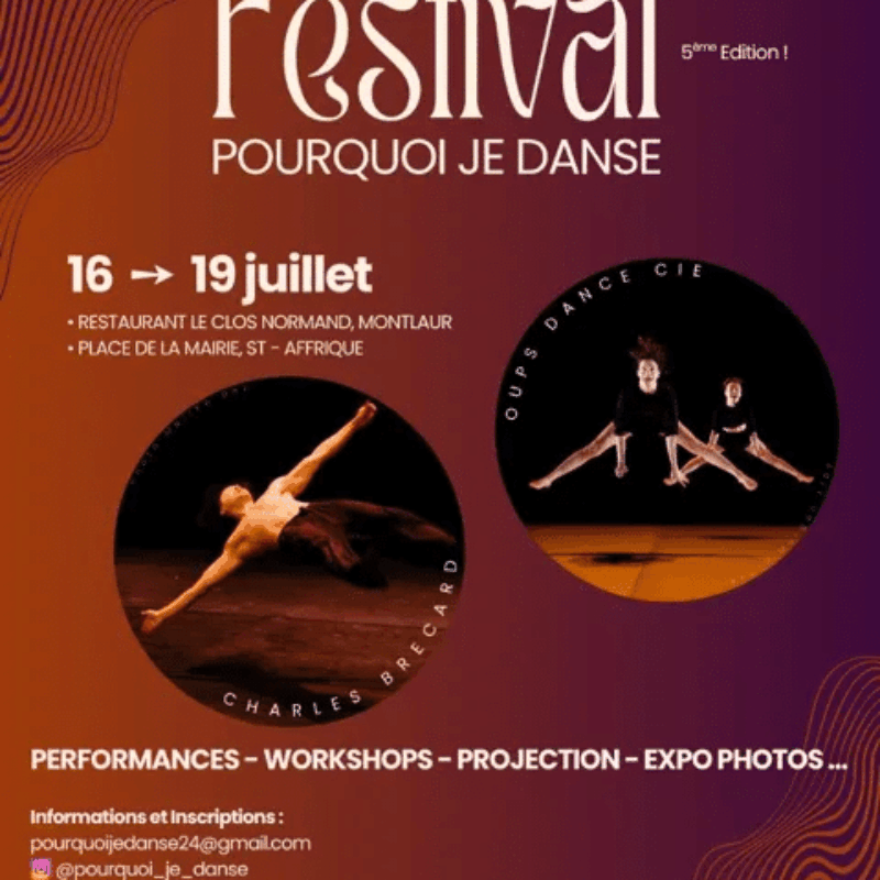 Festival pourquoi je danse 2025