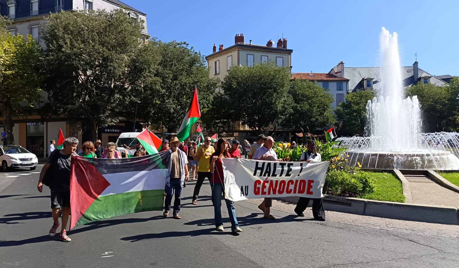 Millau: rassemblement pour la Palestine, samedi 23 août