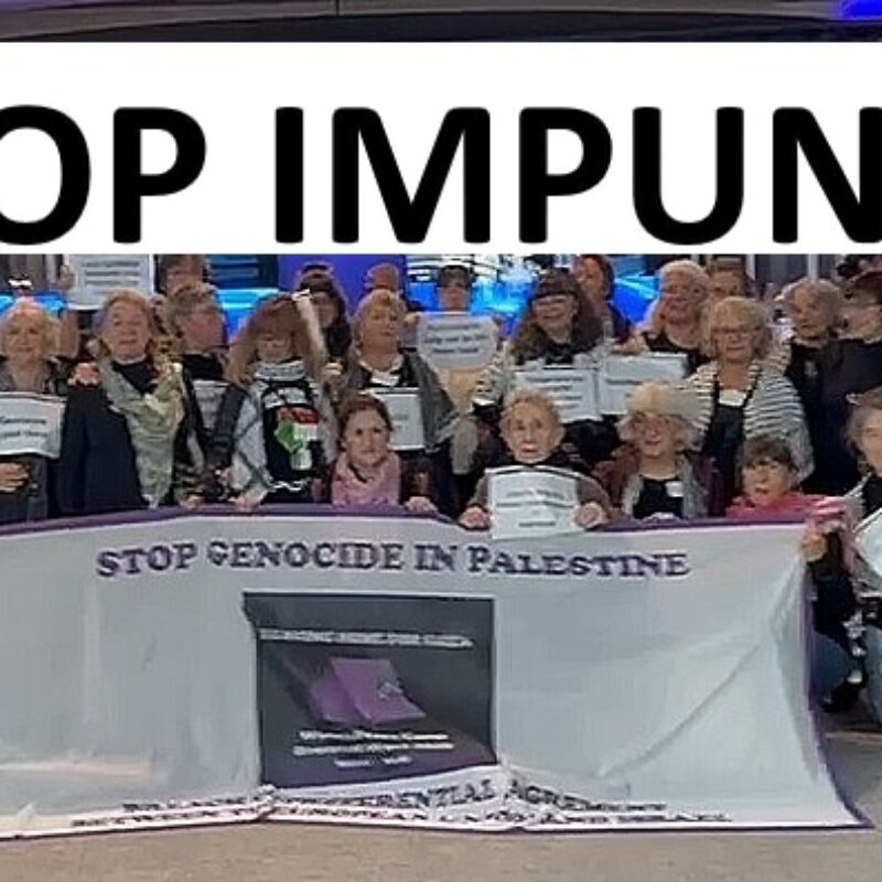 STOP IMPUNITY#1 – « Quittons la maison pour construire la Paix », interview de Carmen à Bruxelles.