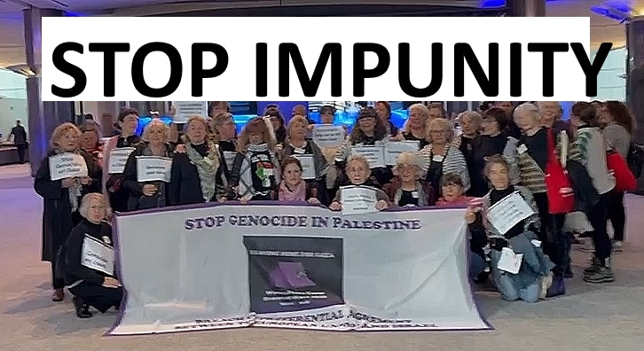 STOP IMPUNITY#1 – « Quittons la maison pour construire la Paix », interview de Carmen à Bruxelles.