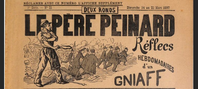 La chronique du Père Peinard#20.                                      « Plus c’est énorme, plus ça passe »… Eh ben voilà, on y est !