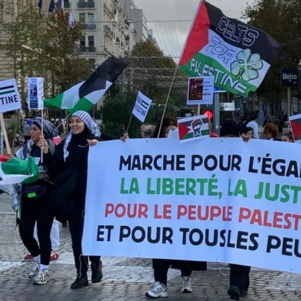 Marche pour l&rsquo;Egalité, la Liberté, la Justice pour le peuple Palestinien et pour tous les peuples #Jour 1 – Marseille/Fos