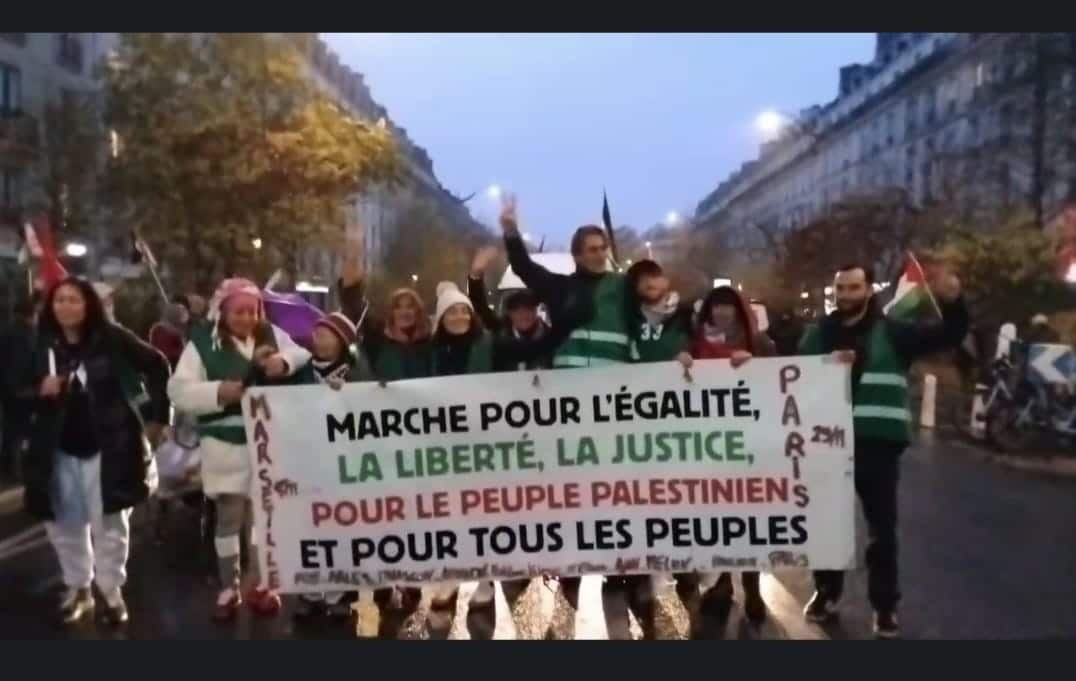 Marche pour l’Egalité, la Liberté, la Justice pour le peuple Palestinien et pour tous les peuples #Jour 15 – PARIS !!!