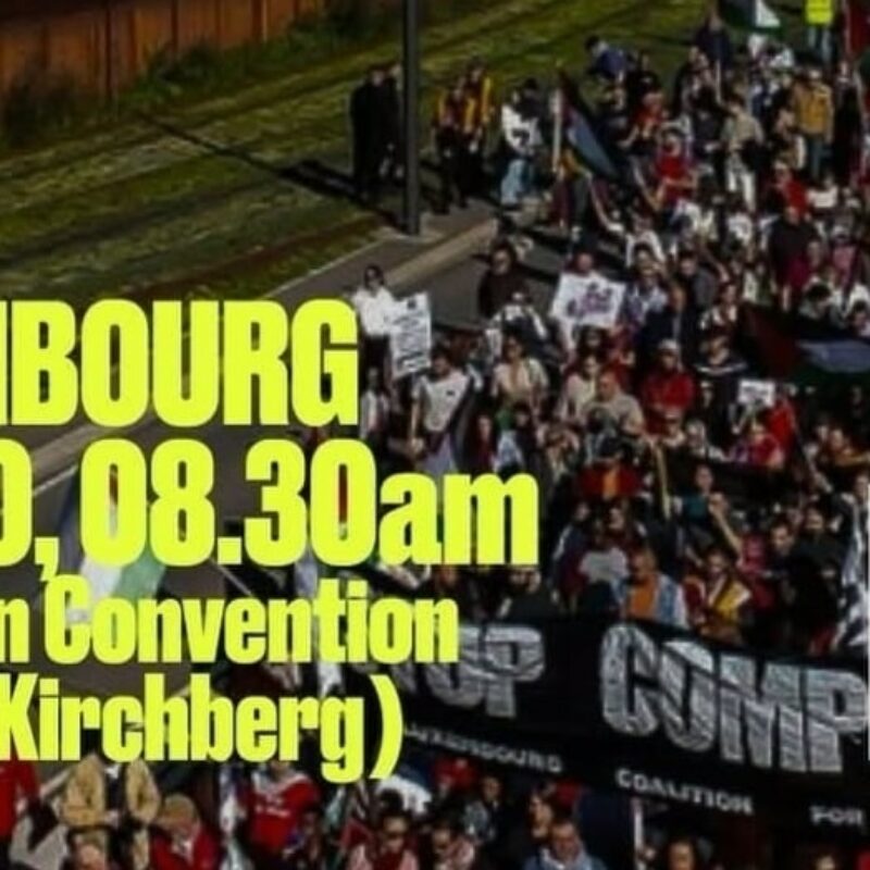 STOP IMPUNITY#5 – Luxembourg, 20 octobre – des voix plurielles en faveur du droit international.