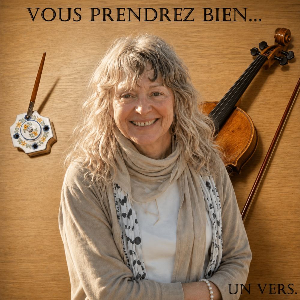 NOUS PRENONS UN DERNIER VERS…avec              CHANTAL BRALEY PONS