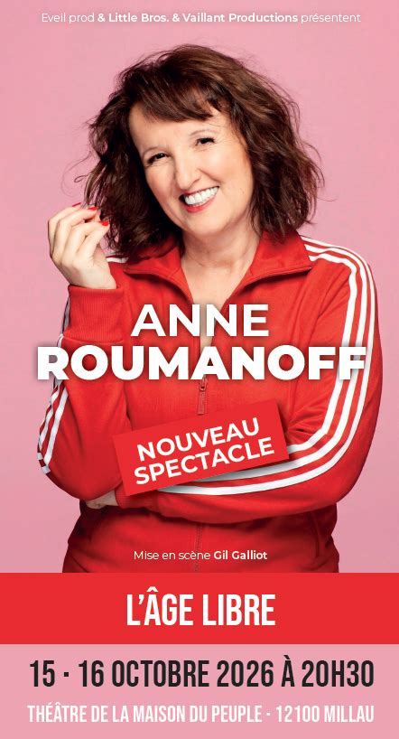 Anne Roumanoff à Millau