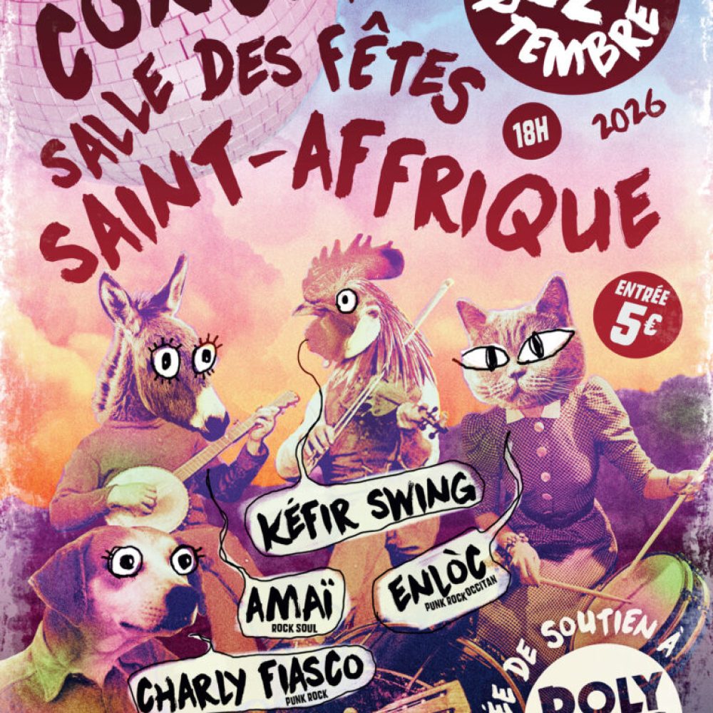 Soirée-concert de soutien à Poly Sons